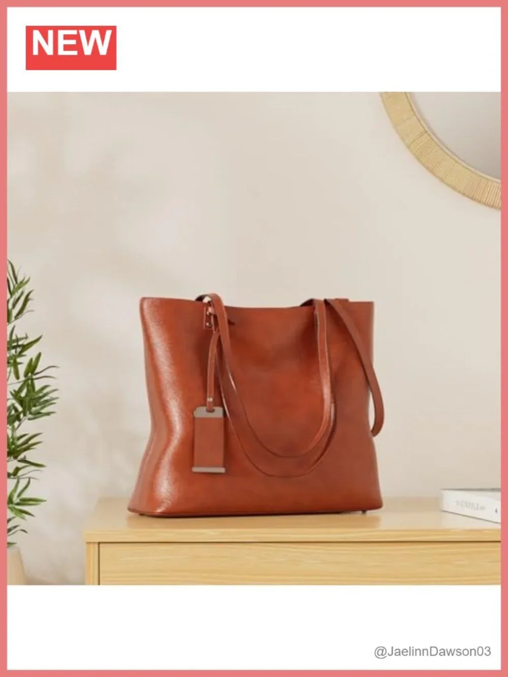 Women's Leather Satchel Handbag Shoulder Bag Tote Purse